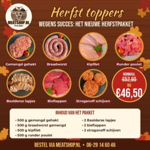 Herfst toppers pakket
